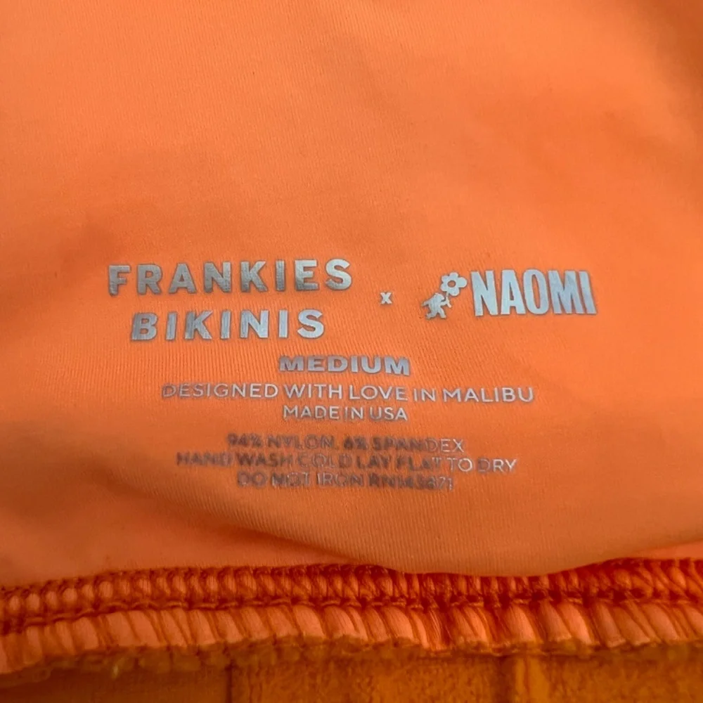 Frankie's Bikinis x Naomi Osaka Claire Triangle Terry Bikini Top Size M